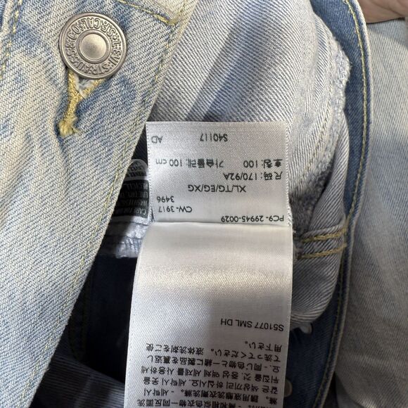 Levi Strauss & Co. Gils Original Trucker Jacket Distressed Wash Size XL - Picture 14 of 14